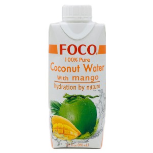 Кокосовая вода с манго 330 мл FOCO