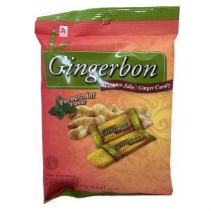 Имбирные конфеты с мятой 125 гр Gingerbon
