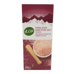 Соль гималайская розовая крупная 500 гр 4Life